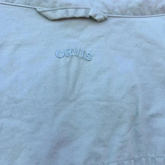 MENS XXL ORVIS BUZZOFF INSECT SHIELD INSECT REPELLANT LONG SLEEVE BUTTON UP - Picture 3 of 8